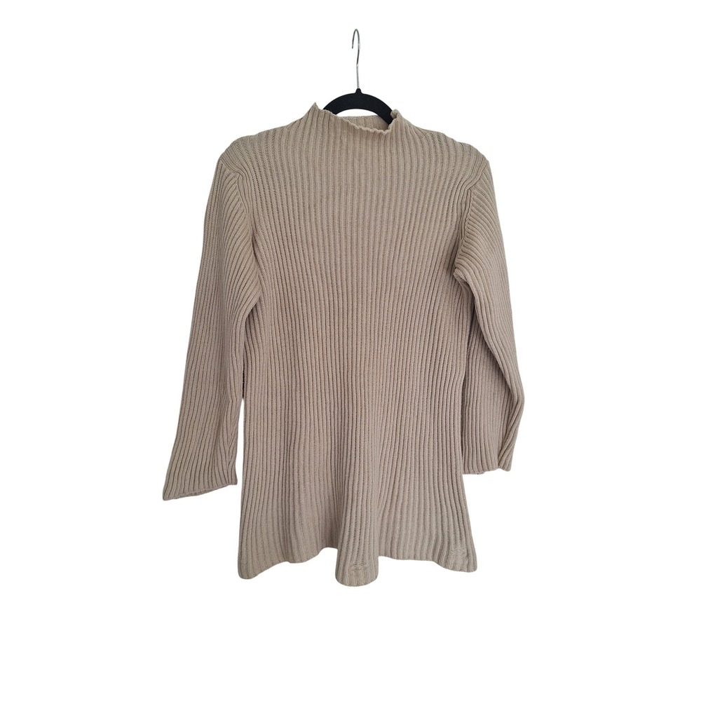Doncaster cream Wool Silk Cashmere Tunic size L